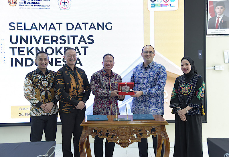 Universitas Teknokrat Indonesia dan Unpad Jalin Kerjasama Perkuat Pendidikan Ekonomi