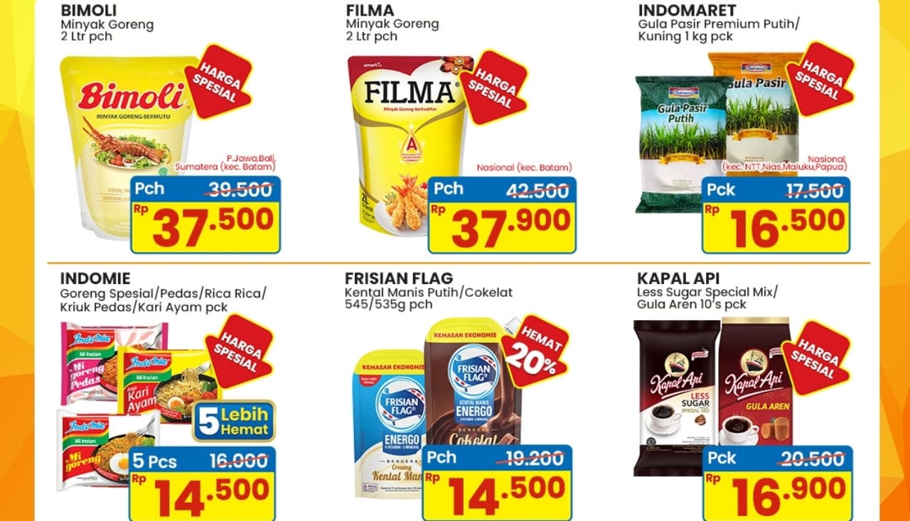 Harga Pasti Hemat dengan Promo Indomaret Spesial Akhir Pekan Edisi 12 Oktober 2025, Ini Katalog Produknya