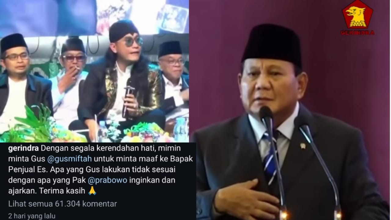 Candaan Terhadap Tukang Es Teh Jadi Sorotan Publik, Gus Miftah Kena Tegur Presiden