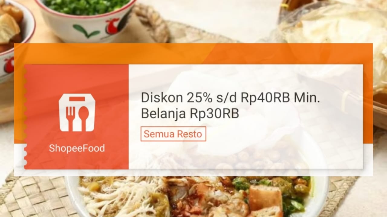 Sarapan Hemat di Awal Tahun Dengan ShopeeFood, Dapatkan Diskon Menarik Hingga Rp40 Ribu