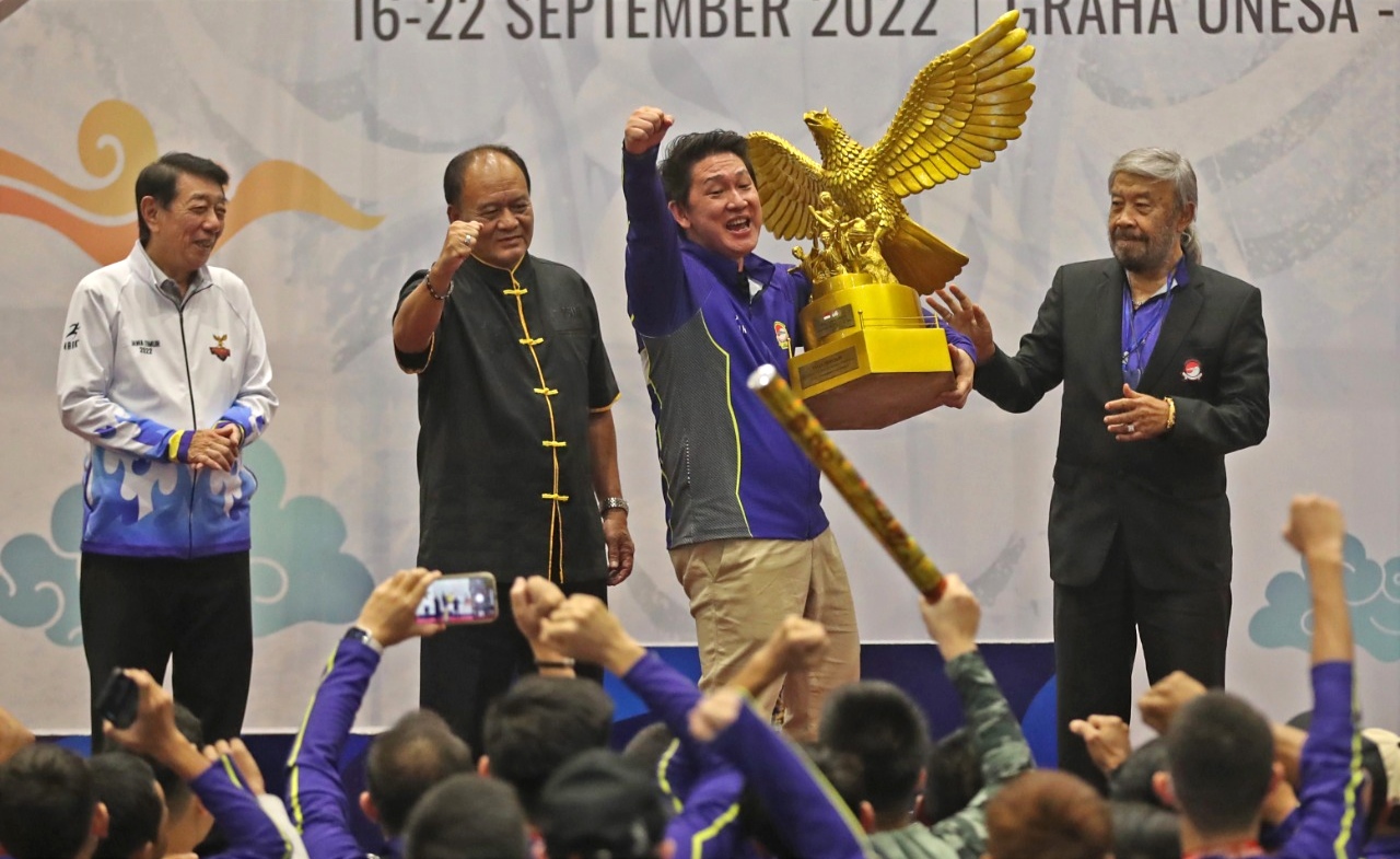 Kejurnas Wushu, DKI Jakarta Rebut Piala Presiden Dari Jawa Timur