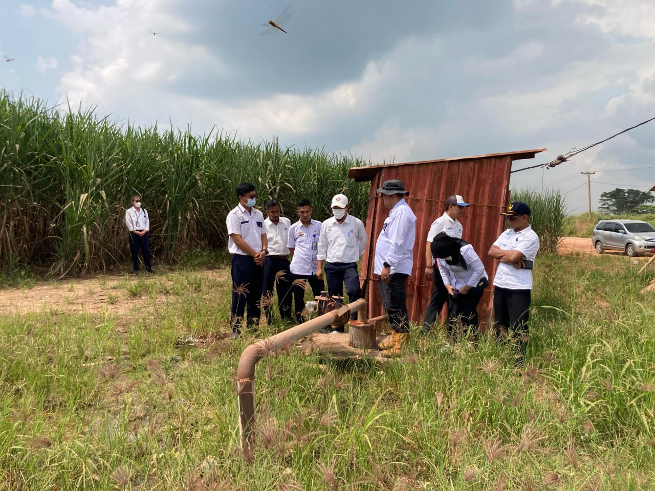 Upaya Tingkatkan PAD, Bapenda Tulang Bawang dan Kejari Sidak Objek Pajak Air Tanah, Ini Hasilnya