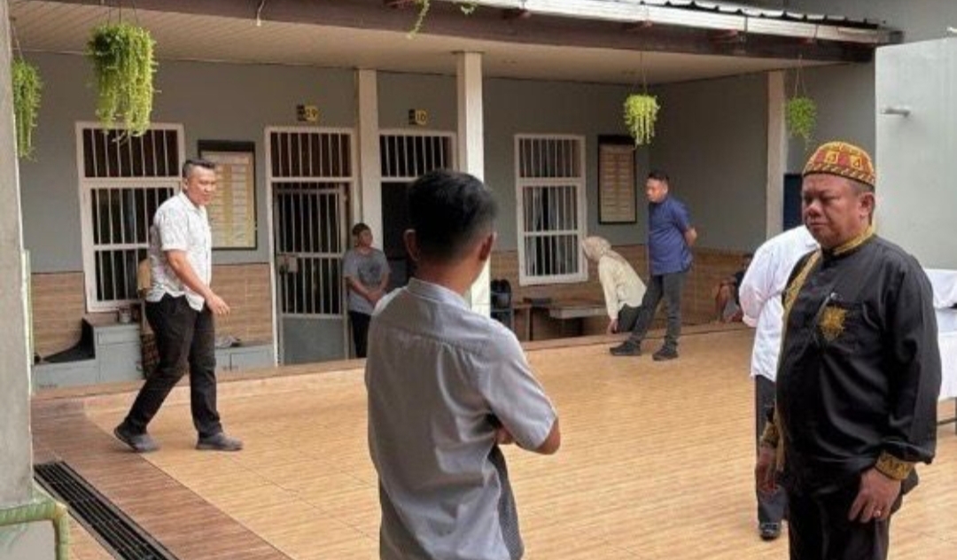 Ciptakan Ramadan Khusyuk, Tim Satopspatnal Lapas Bandar Lampung Perketat Kontrol Blok Hunian