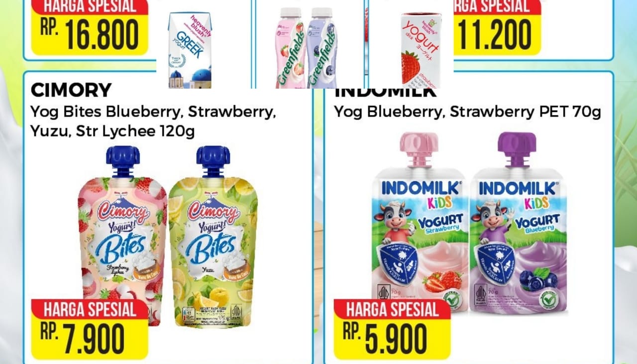 Promo Yogurt Murah di Alfamart, Dapatkan Harga Spesial Mulai Rp5.900, Cek Katalognya