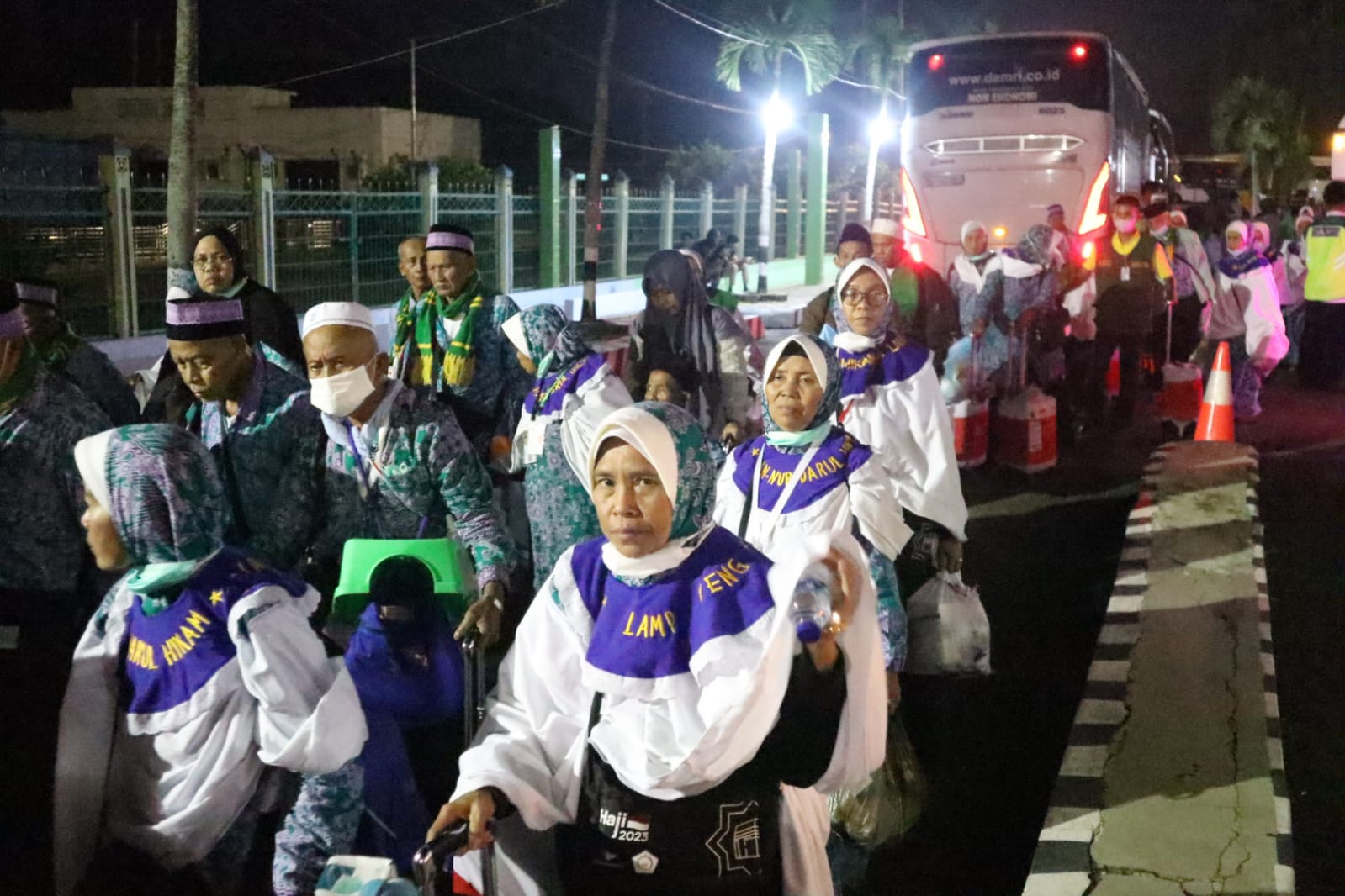 Tiba di Lampung, Dua Jemaah Haji Dilarikan ke RSUDAM