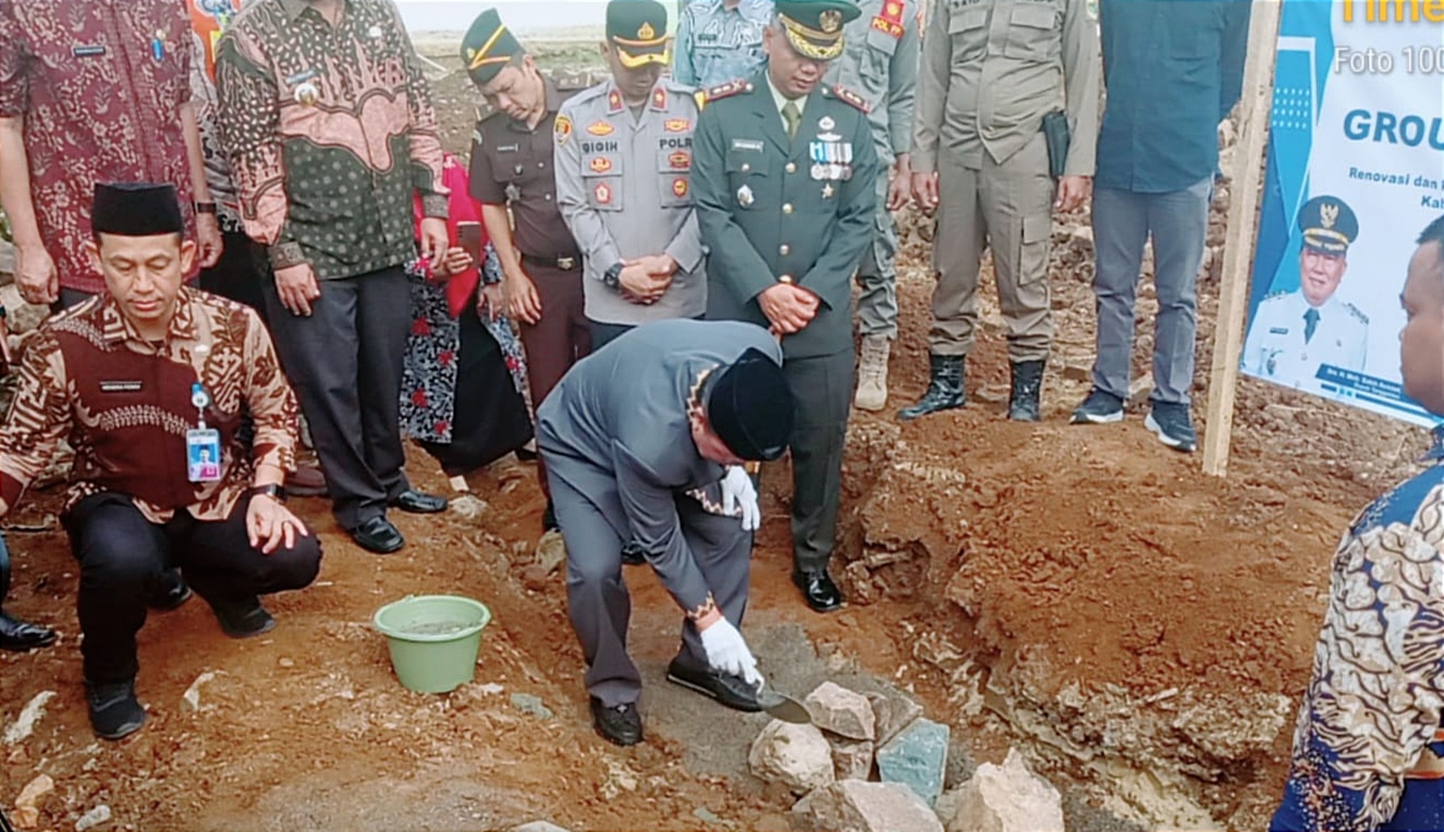 Perbaiki 40 Sekolah, Bupati Tanggamus Groundbreaking Renovasi dan Perbaikan Sarana Prasarana Pendidikan 