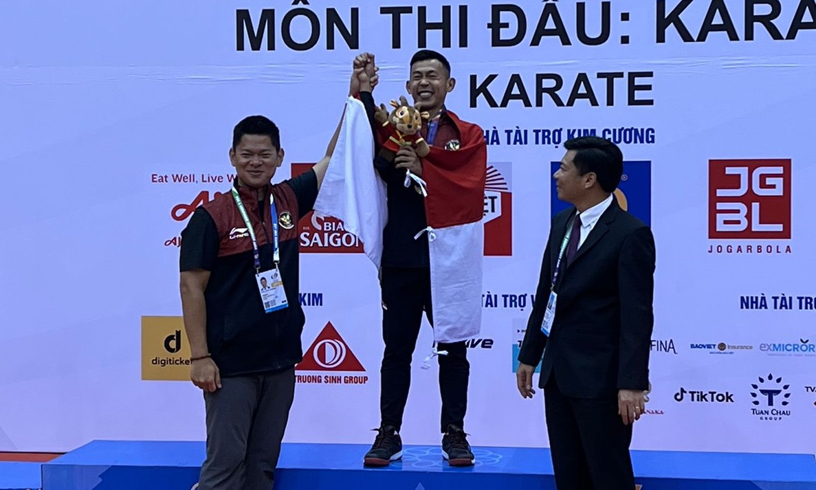 Cerita Karateka Lampung Peraih Medali Emas Sea Games Vietnam: Sempat Gagal di Filipina, Ari Terus Berusaha