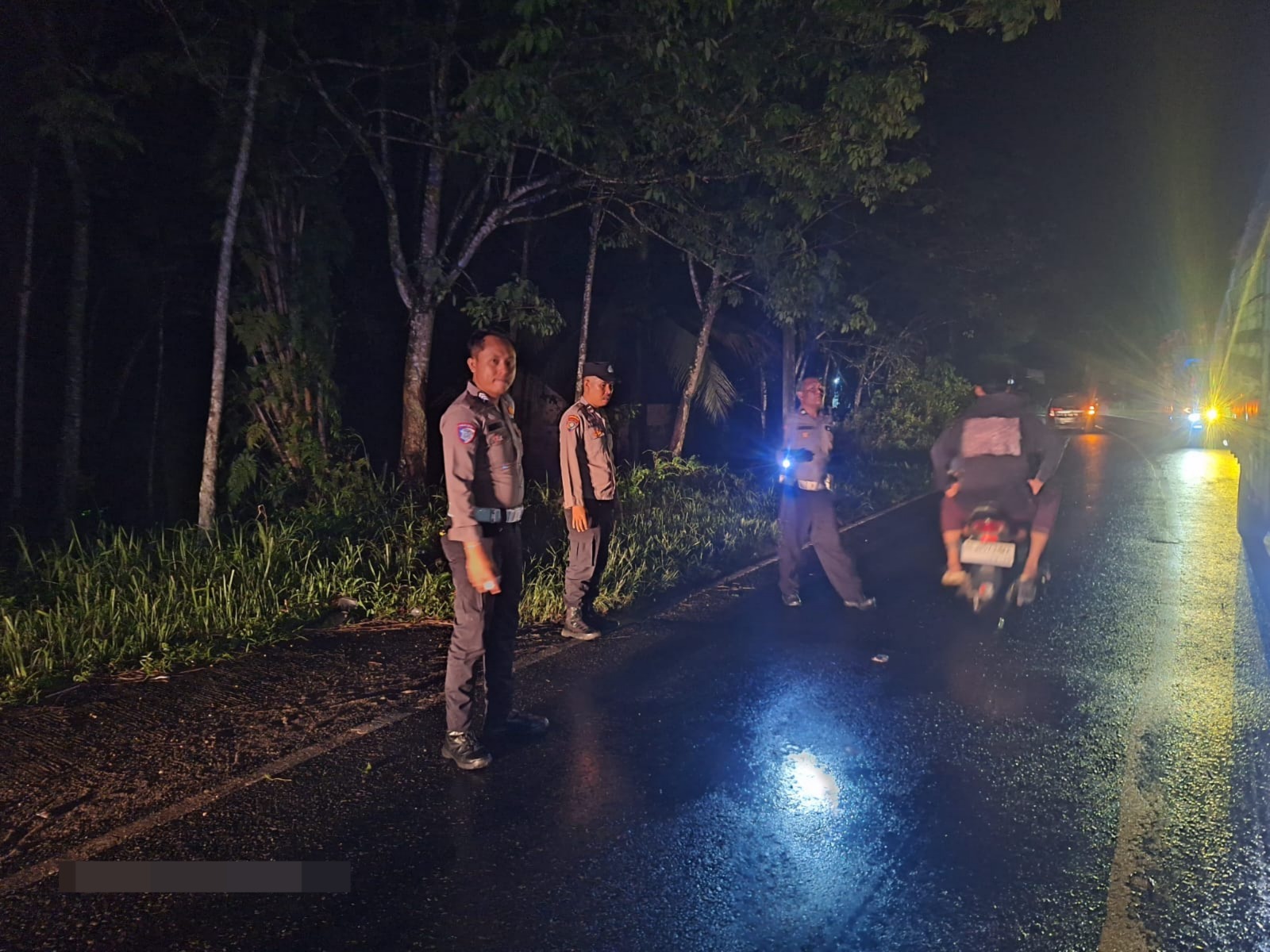 Motor Tergelincir di Jalinsum Way Kanan, Satu Pengendara Tewas Tertabrak Minibus