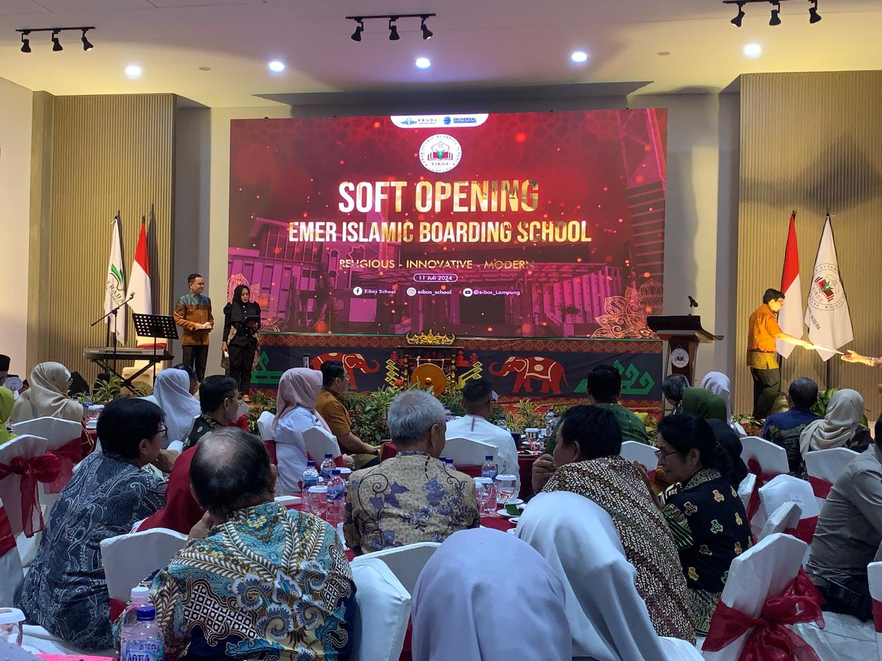 Buka Tahun Ajaran Perdana, Emer Islamic Boarding School (EIBOS) Gelar Soft Opening