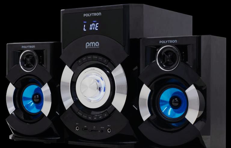 Speaker Aktif Multimedia Polytron PMA 9525/B, Karoke Mantap Lewat Fitur Bazzoke Digital