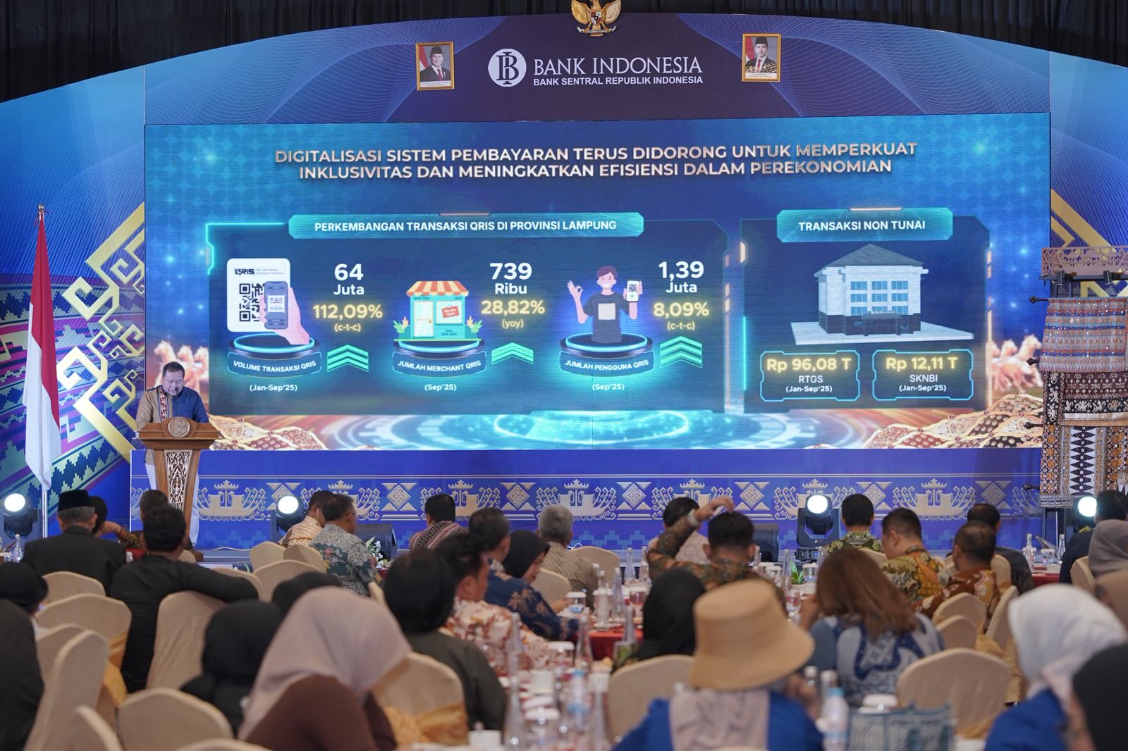 Presiden Prabowo Soroti Penguatan Sinergi Ekonomi pada PTBI 2025, Lampung Tampilkan Kinerja Solid