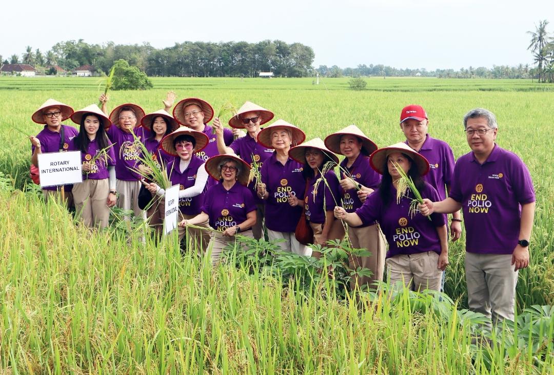 Dukung Kedaulatan Pangan, Rotary International Bangun Irigasi Tahap II di Lampung Tengah 