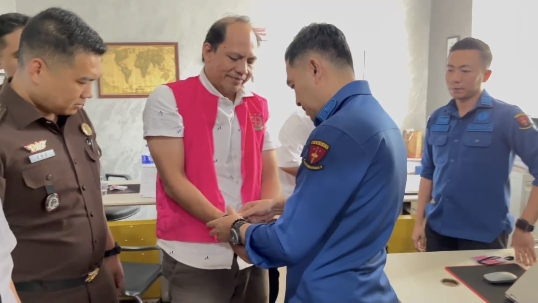 Satu per Satu Tumbang, Eks Ketua PSSI Lamteng Resmi Ditahan Terkait Kasus Korupsi Dana Hibah KONI Lamteng