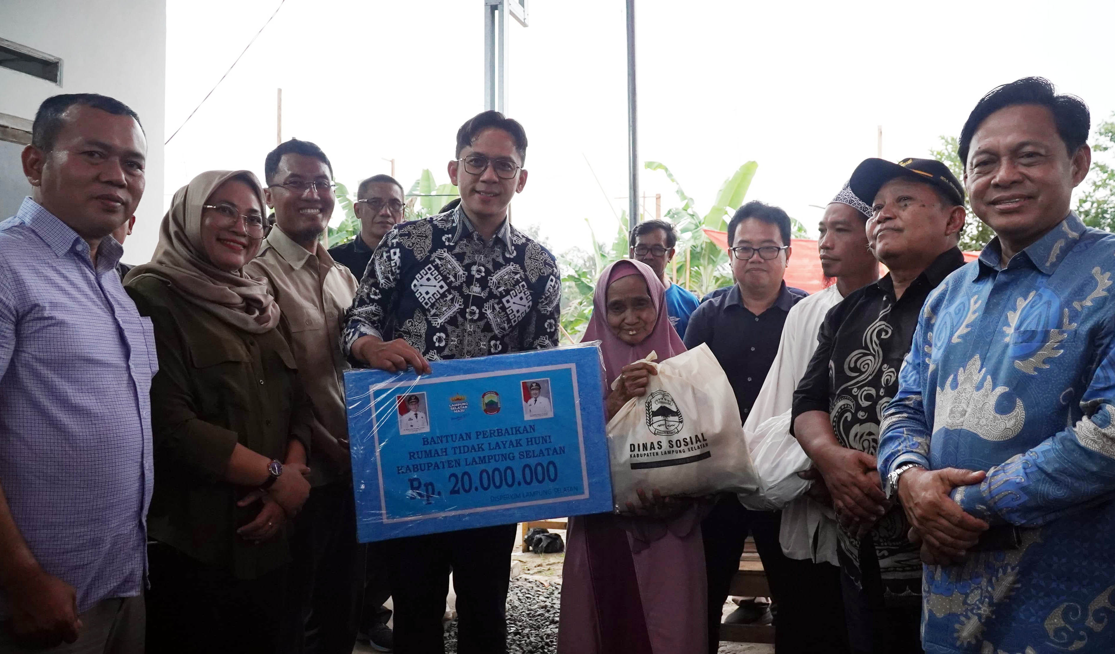 Lampung Selatan Targetkan Nol Rumah Reyot 2029, Bupati Egi Tegaskan Larangan Pungli