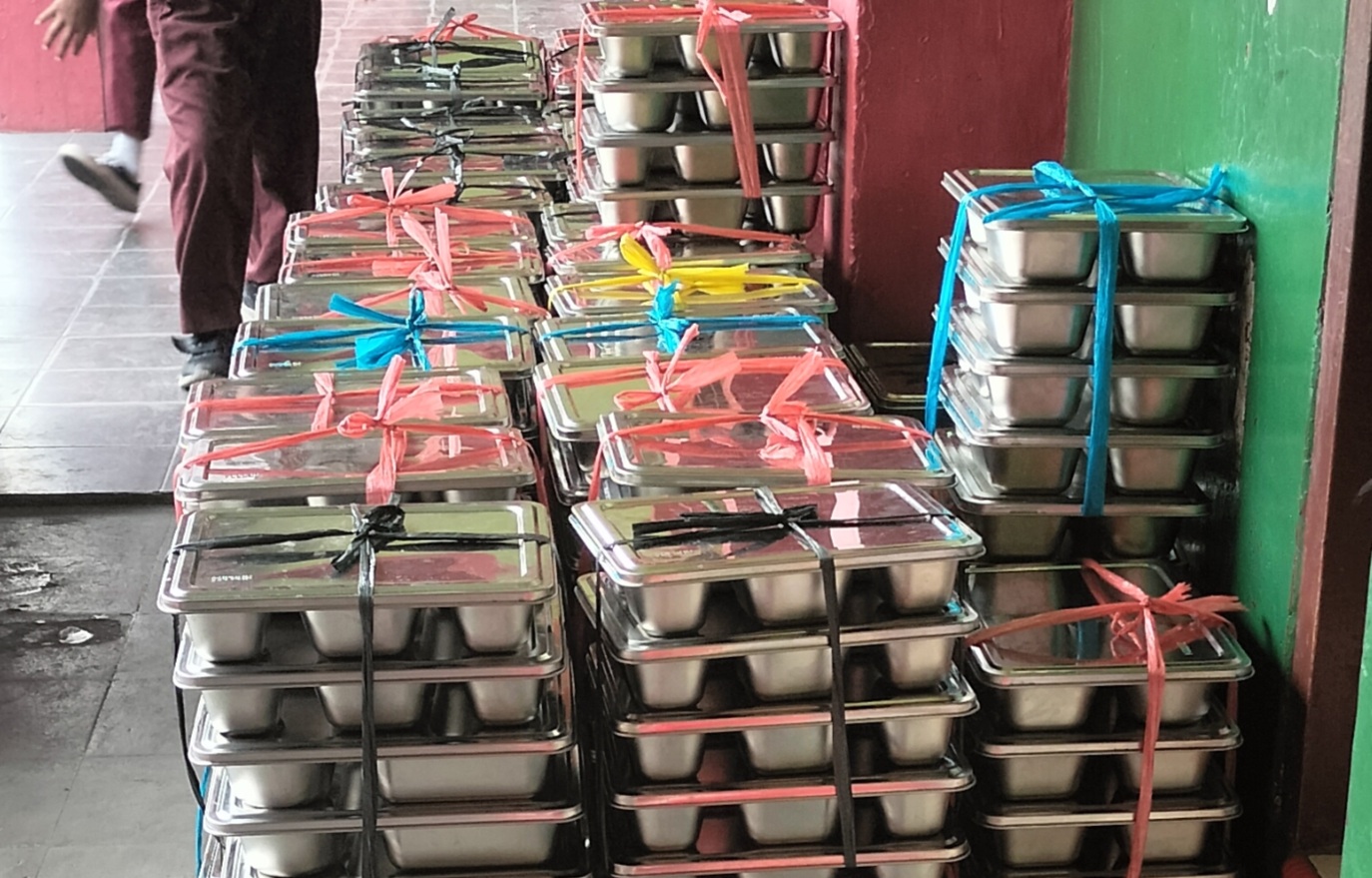 Sempat Terhenti Sementara, SPPG Kembali Lakukan Penyaluran MBG Di Sejumlah Sekolah Lampung 