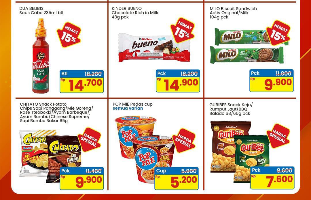 Promo Indomaret Sepsial Harga Hemat Rabu 17 September, Dapatkan Potongannya Hari Ini