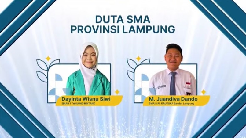 Aktif Sejak Kecil, Dayinta Sukses jadi Duta SMA 2024 Wakili Lampung di Tingkat Nasional