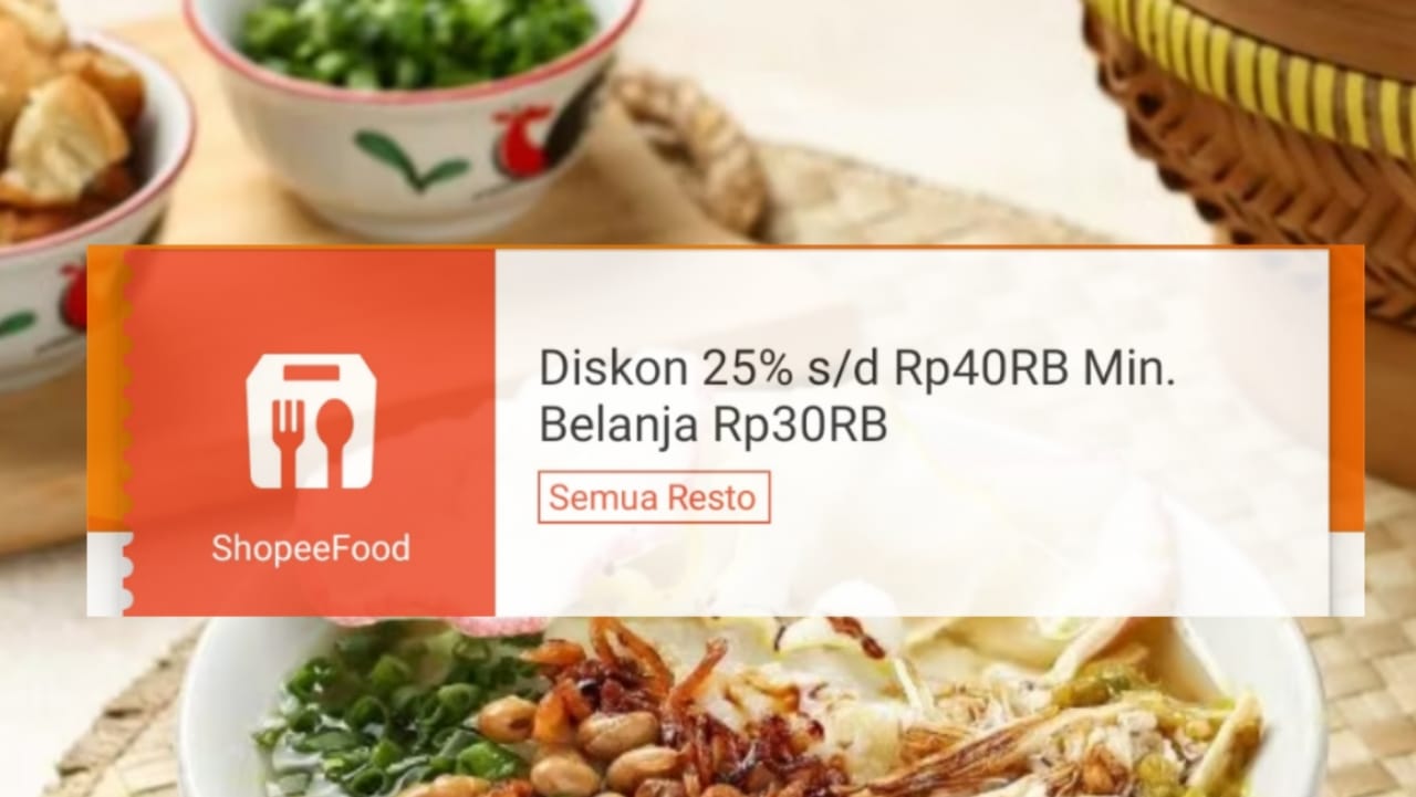 Checkout Murah Sarapan Hemat Dengan ShopeeFood, Dapatkan Diskon Hingga Rp40 Ribu