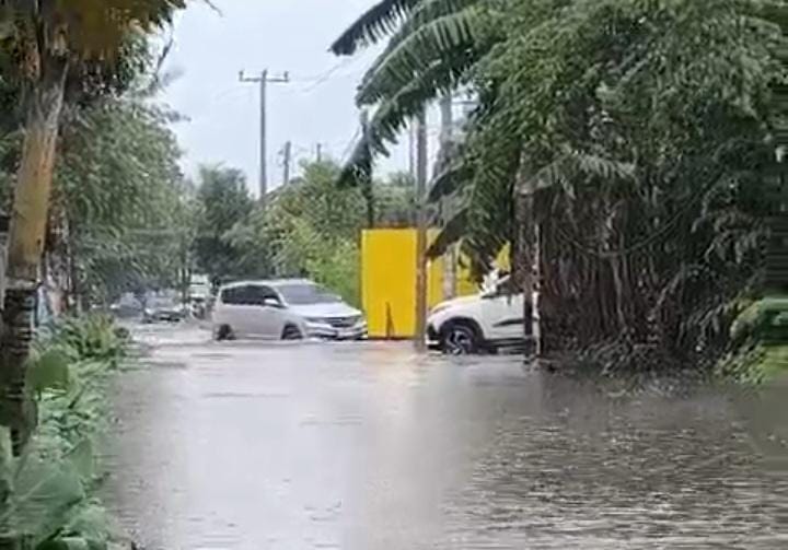 Banjir Kembali Melanda Pemukiman Warga Sukarame, Drainase Buruk Jadi Penyebab Utama Banjir