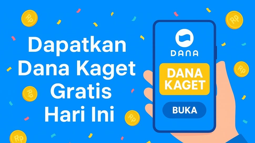Sikat Link DANA Kaget 6.6 Banjir Kejutan Cuan! Ada Saldo Gratis Rp 200 Ribu Langsung Dikirim Ke Dompet Digital