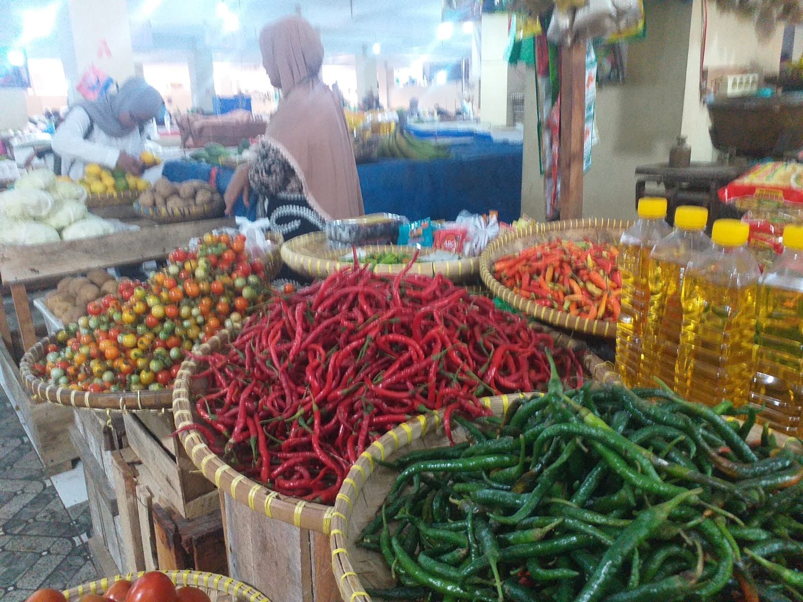 Imbas Demo Sopir Truk, Harga Cabai di Bandar Lampung Naik Tajam
