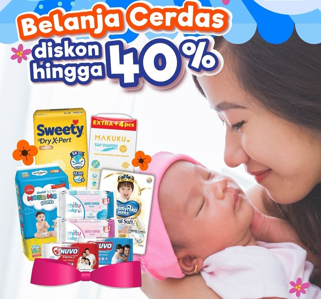 Belanja Cerdas Bersama Superindo, Kebutuhan Si Kecil Diskon Up to 40 Persen 