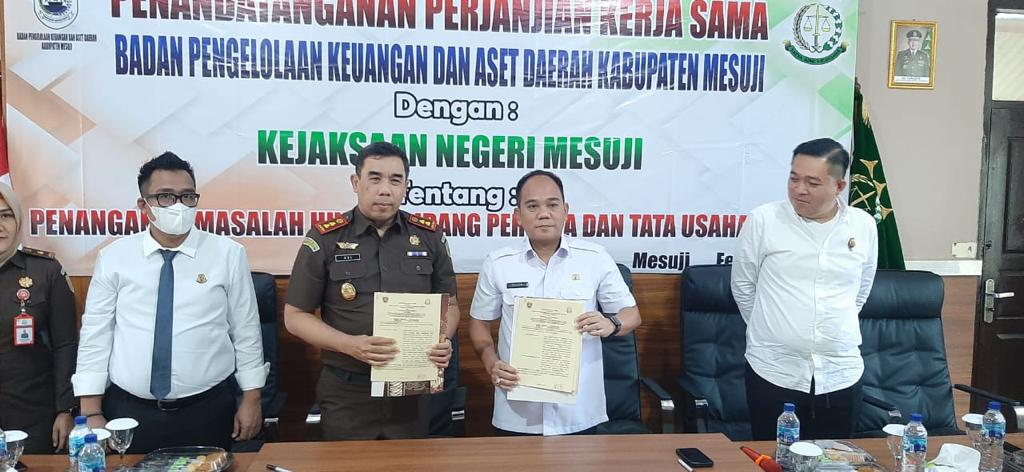 Penanganan Masalah Hukum, BPKAD dan Kejari Mesuji Jalin Kerjasama