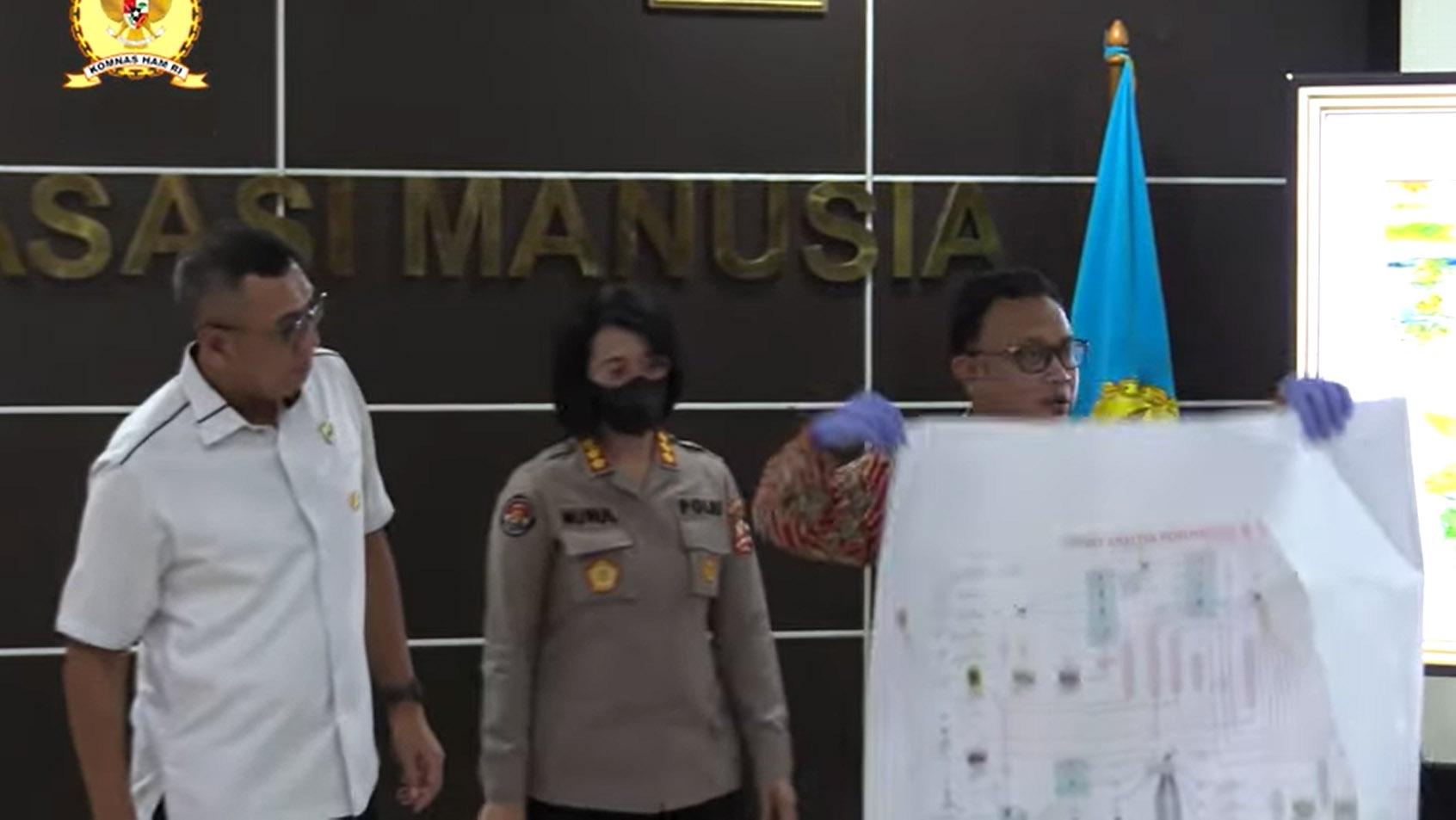 Lipatan Kertas saat Konferensi Pers Kasus Brigadir J, Ini Penjelasan Komnas HAM 