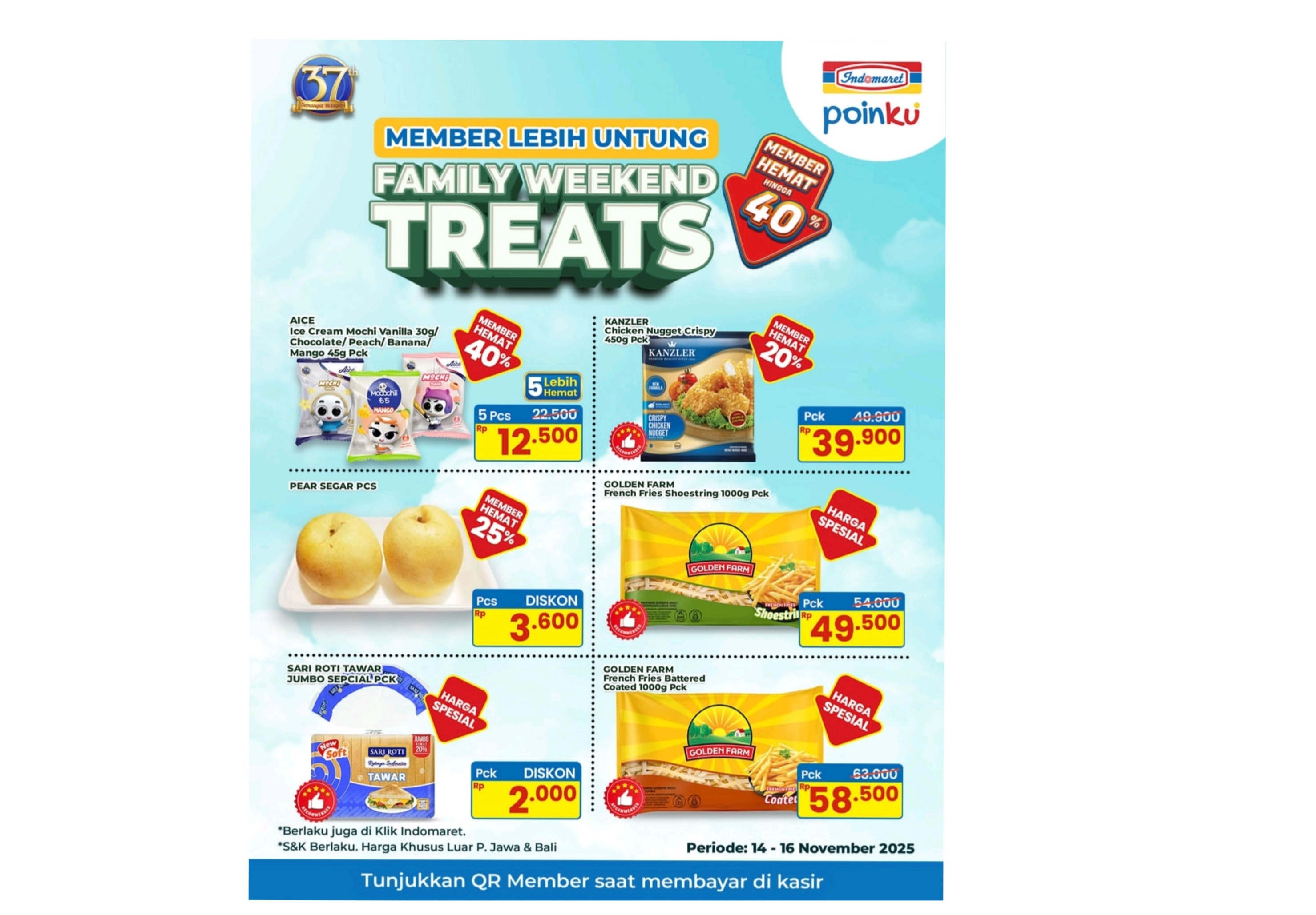 Hari terakhir! Program Jsm Indomaret Sampai Promo 4 Hari, Dapatkan Diskon Up To 40 Persen 