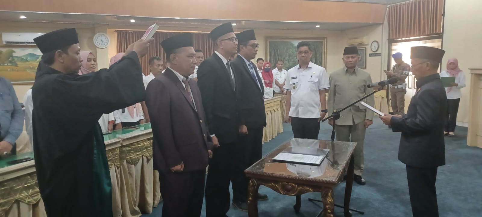 Mutasi Pemkab Lampung Timur, Sekab Lantik 3 Pejabat Eselon 2, Ini Nama-namanya