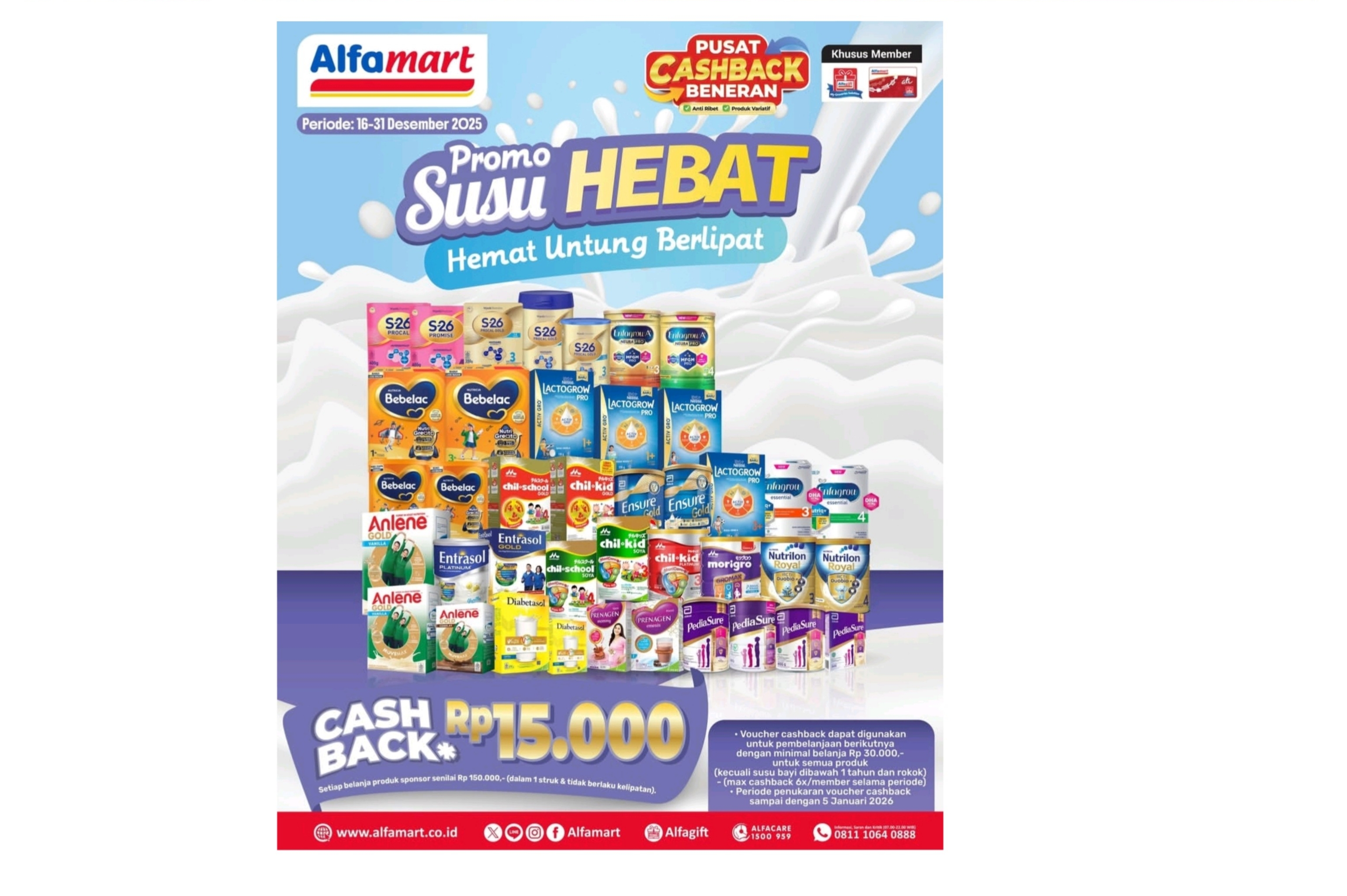 Promo Susu Alfamart 16 - 31 Desember 2025: Hemat Untung Berlipat