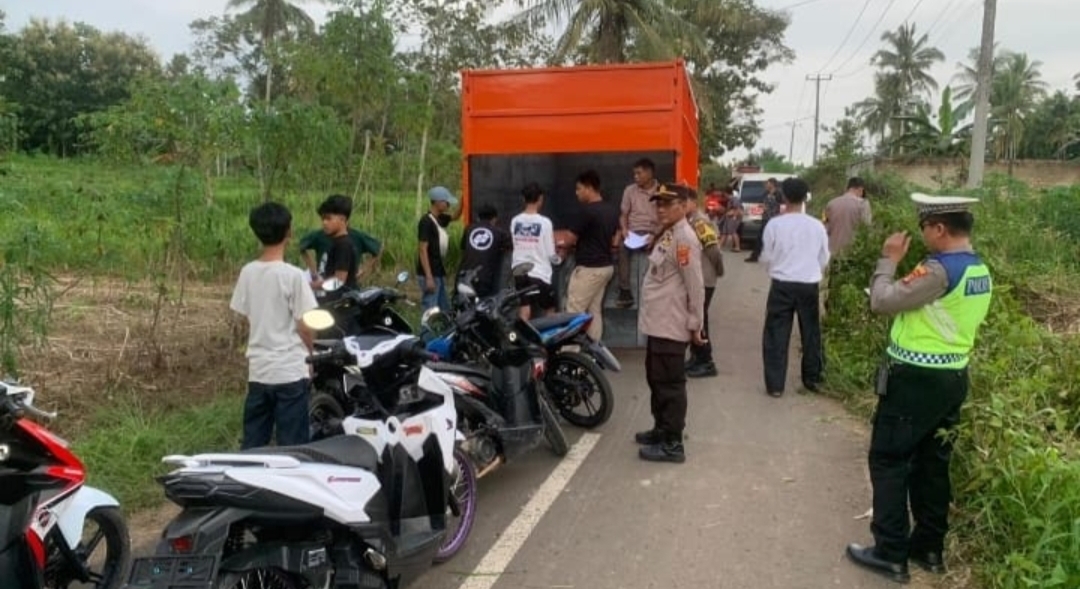 Bubarkan Aksi Balap Liar, Polsek Sukoharjo Tertibkan 30 Remaja dan Belasan Motor 