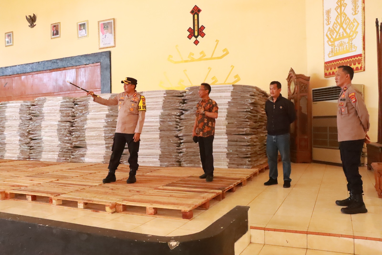 KPU Lampung Timur Mulai Terima Kotak Suara Pemilu 2024