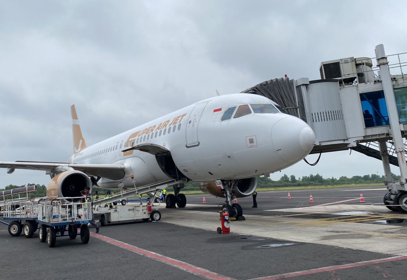 Gangguan Cuaca, Pesawat Tujuan Lampung Sempat Mendarat di Palembang