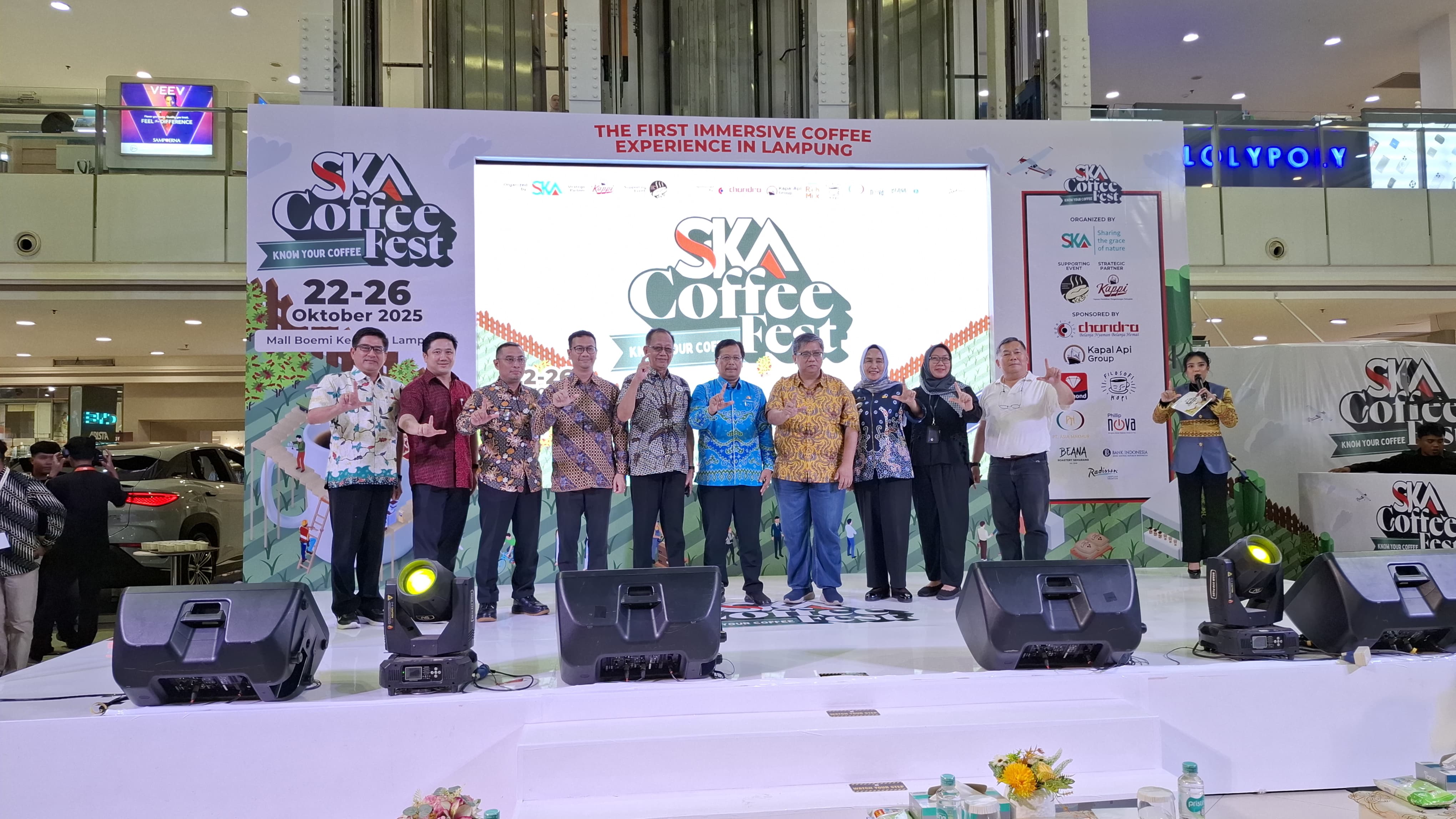 Lampung Tegaskan Identitas Kopi Lewat SKA Coffee Fest 2025