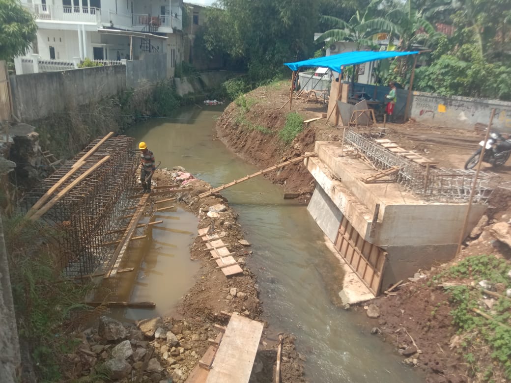Dikebut! Perbaikan Jembatan dan Talud Rusak di Rajabasa Ditarget Rampung Sebelum Akhir Tahun