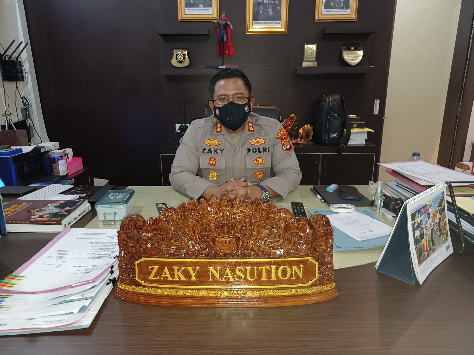 Polres Lampung Timur Tahan 2 Kepala Desa Terkait Dugaan Korupsi Oknum Anggota DPRD