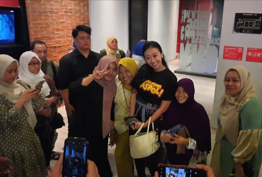 Meet and Greet di CGV Transmart Lampung, Asri Welas Ceritakan Tantangan Shooting Film Kejar Mimpi Gaspol!