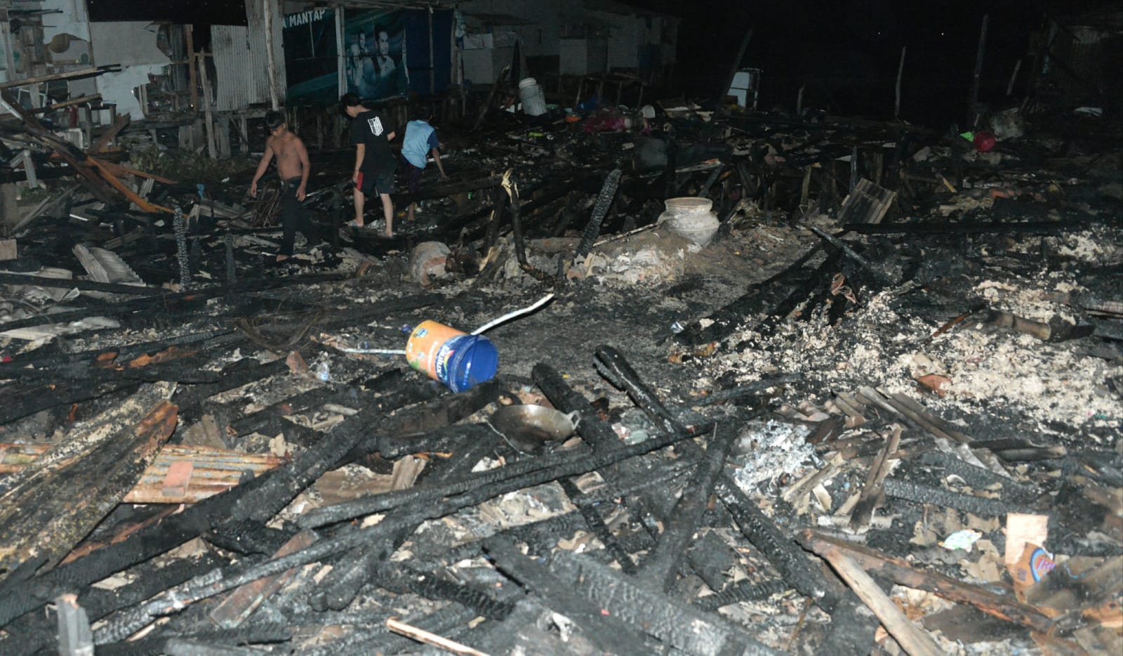 Korban Kebakaran di Pesisir Bandar Lampung hanya Bisa Selamatkan TV