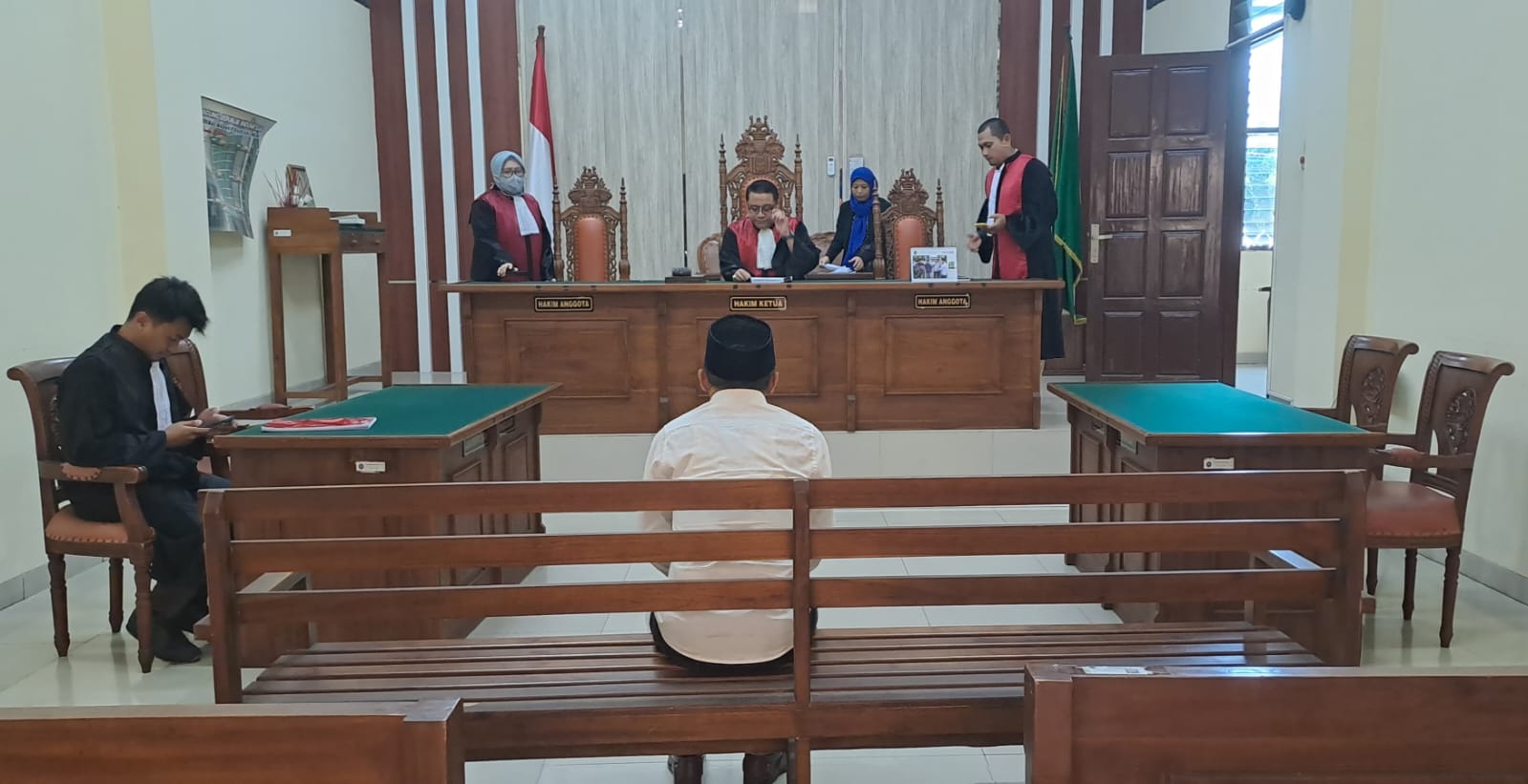 Terdakwa Korupsi APB Pekon di Tanggamus Lampung Divonis 3 Tahun 4 Bulan, Jaksa Pikir-pikir 