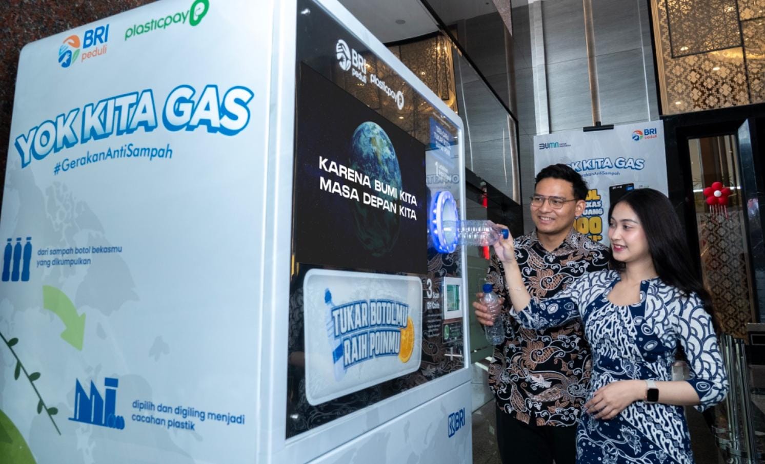 BRI Perkuat Aksi Daur Ulang Limbah dan Reduksi Emisi dalam Operasional Perusahaan