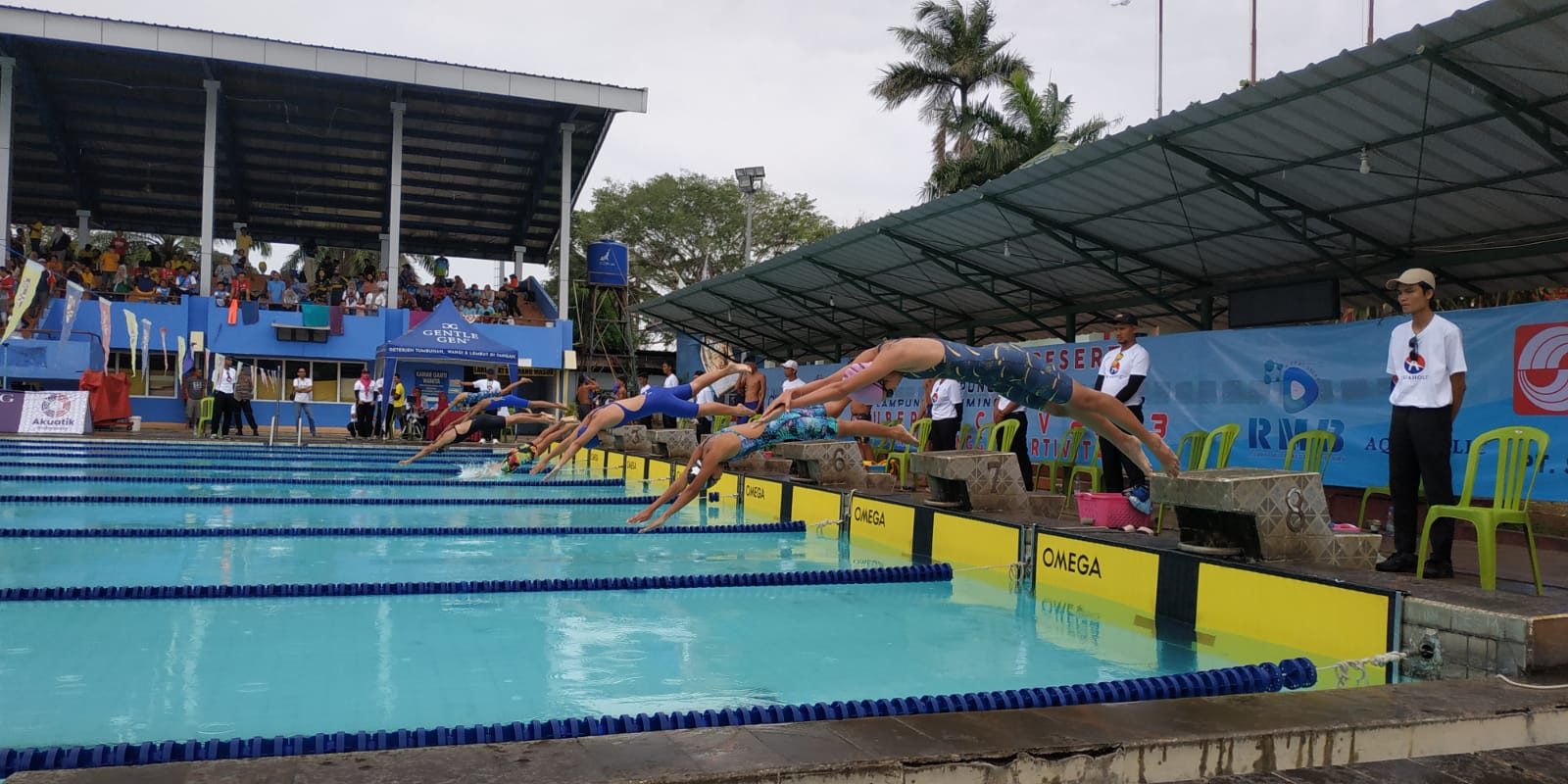 1.434 Perenang Turun di Lampung Open Swimming Championship