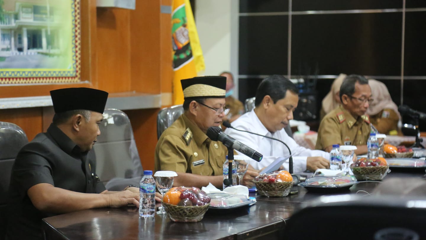 Defisit Anggaran Ratusan Miliar Lampung Timur, M. Dawam Gelar Rapat Koordinasi