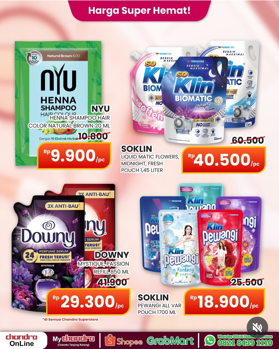 Cek Katalog Promo, Hari Terakhir Harga Super Hemat di Chandra Superstore