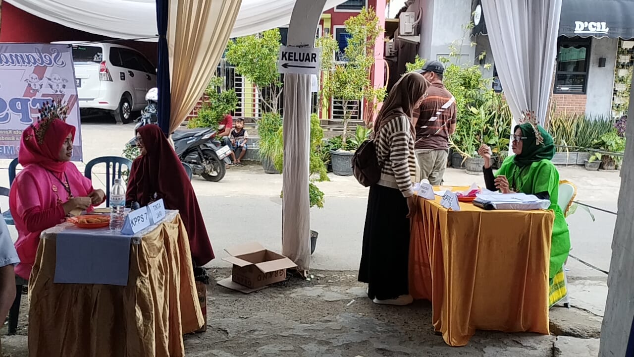 Euforia Pesta Demokrasi Pemilu 2024 di 3 TPS Unik Bandar Lampung , Konsep Petani Hingga Adat Bugis 
