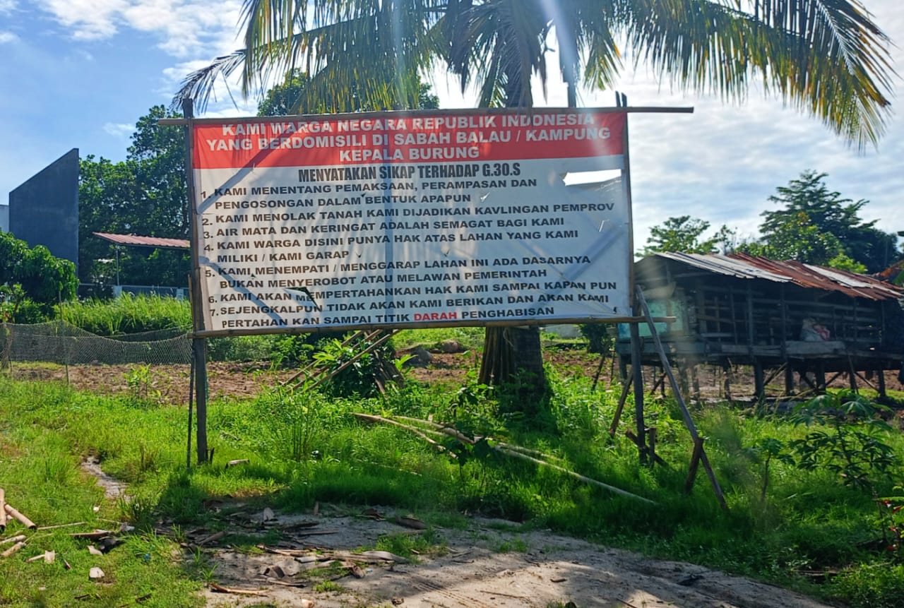 Kembali Mendapat Pemberitahuan Pengosongan, Warga Sabah Balau Siaga