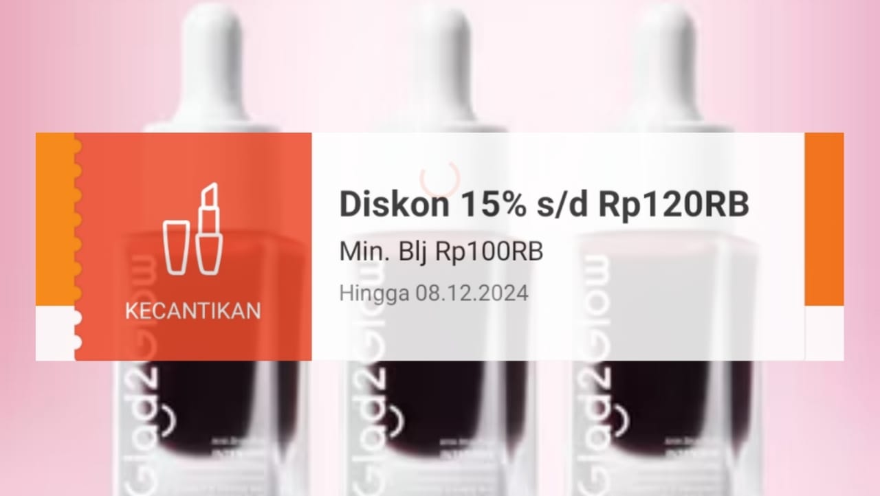 Ciwi-Ciwi Merapat! Segera Klaim Voucher Diskon Produk Kecantikan Hingga Rp120 Ribu Dengan Promo Shopee