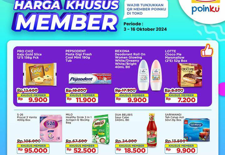 Dapatkan Promo Indomaret Spesial Weekend, Belanja Makin Happy Pakai Diskon Khusus Member, Ini Daftarnya