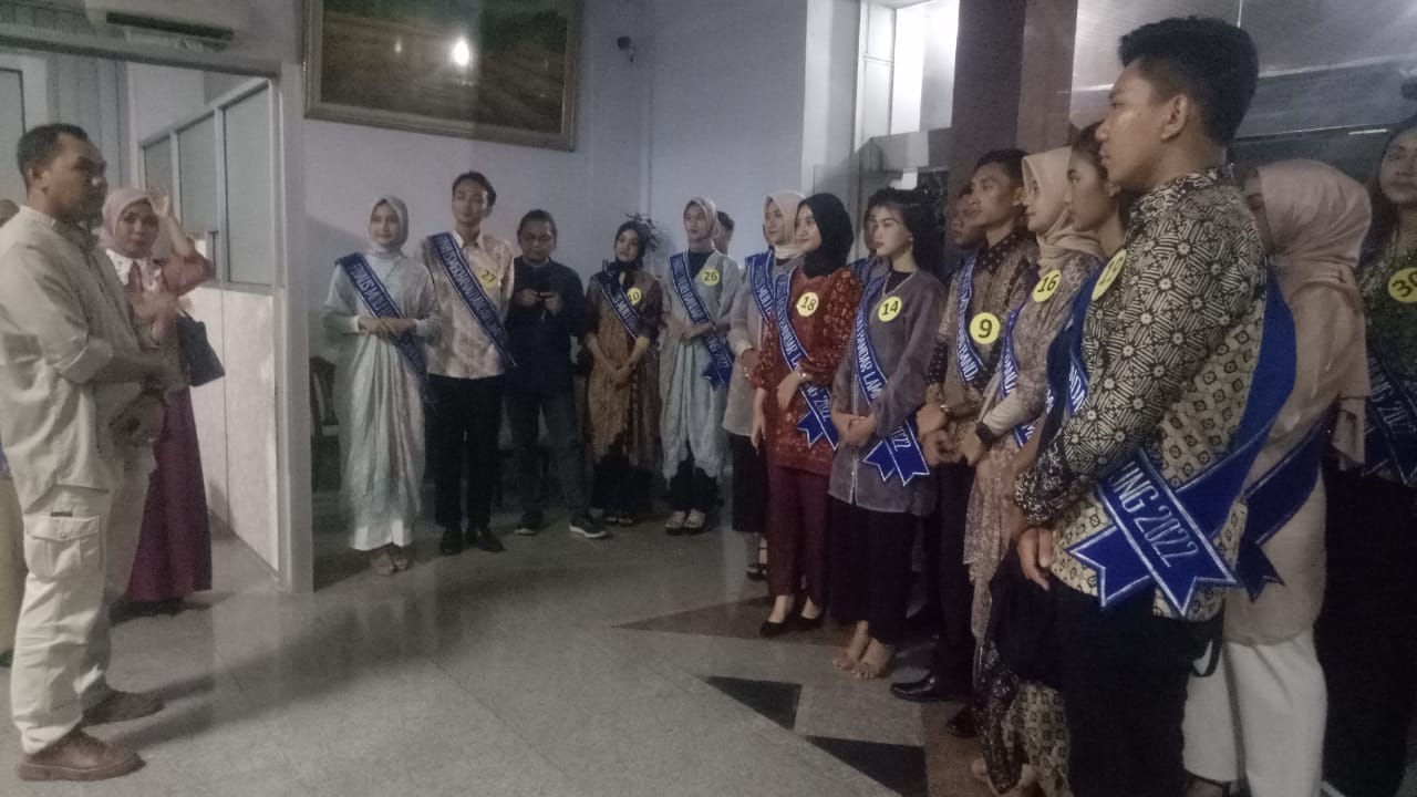 30 Finalis Muli Mekhanai Bandar Lampung Kunjungi Graha Pena Radar Lampung