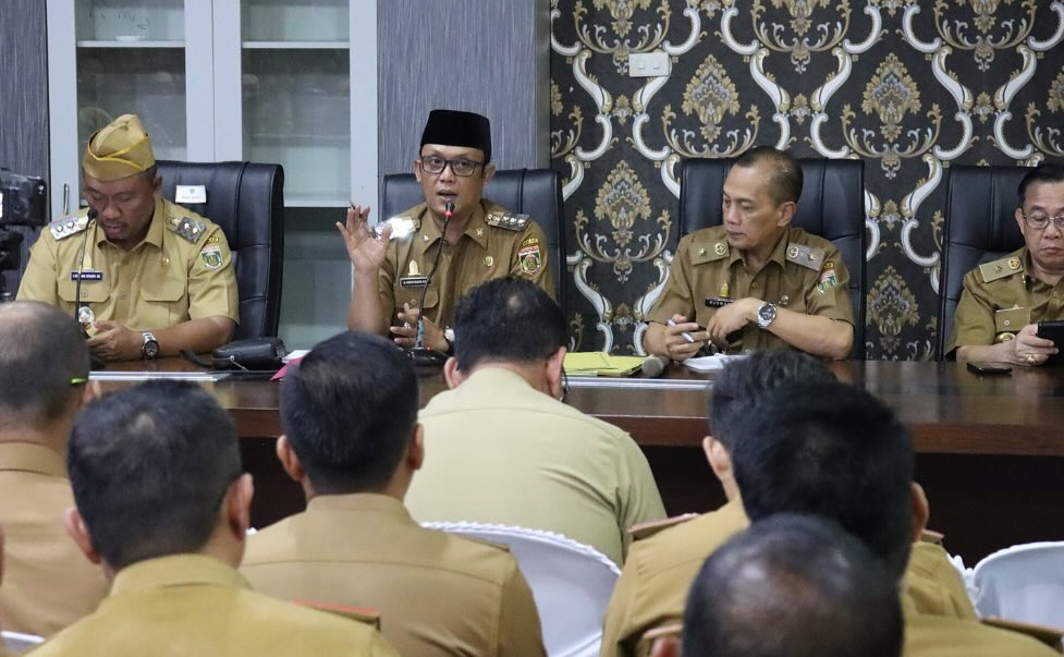 Pimpin Rakor Perdana Pasca Dilantik Jadi Bupati, Ardito: OPD Wajib Lakukan Analisis Program 
